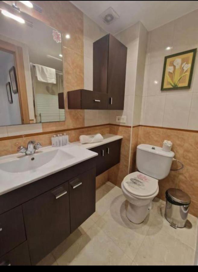 Apartamento Con Terraza Y Parking Gijón Szoba fotó