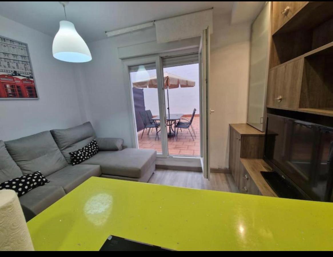 Apartamento Con Terraza Y Parking Gijón Szoba fotó